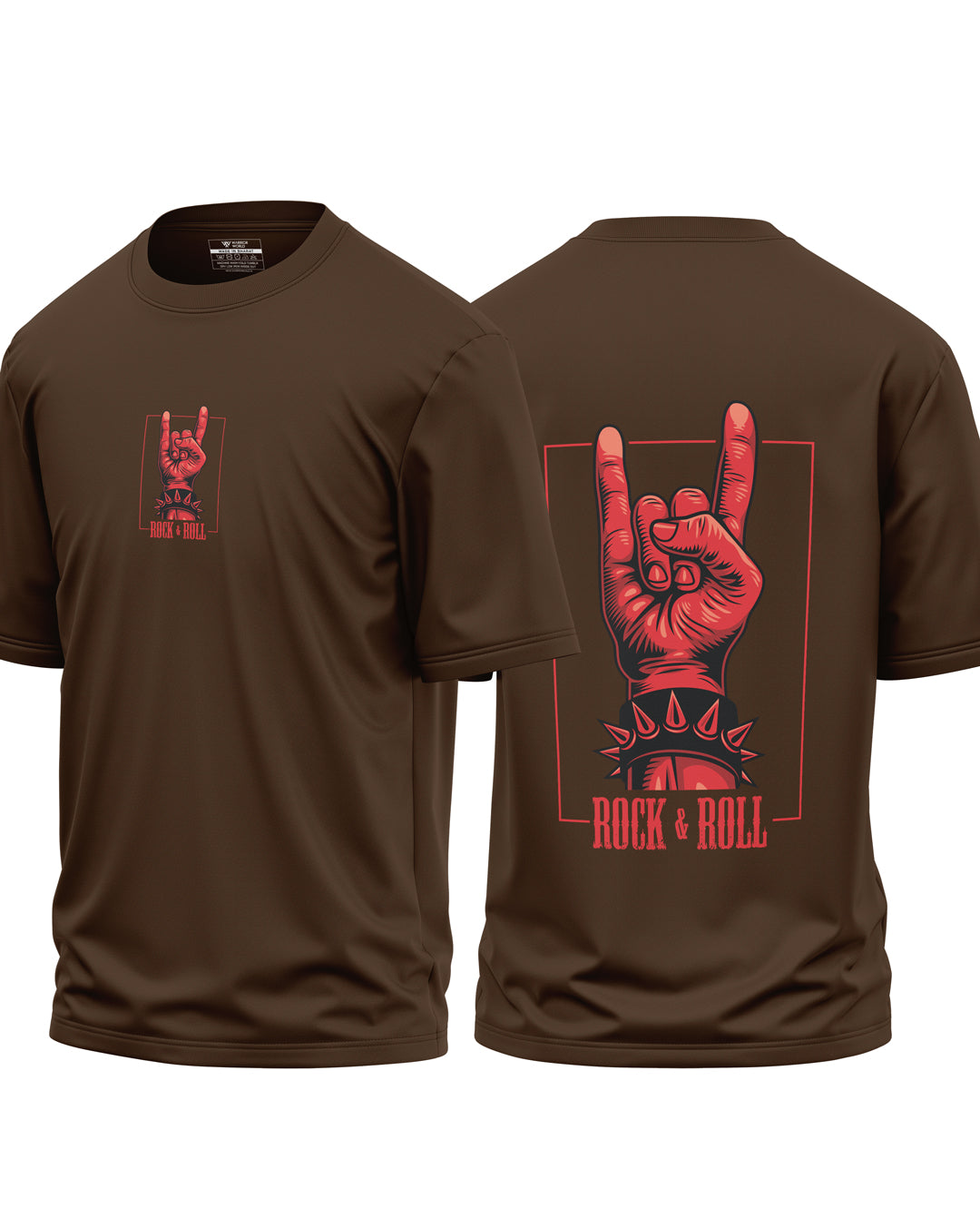Rock & Roll Premium Cotton Oversized T-Shirt