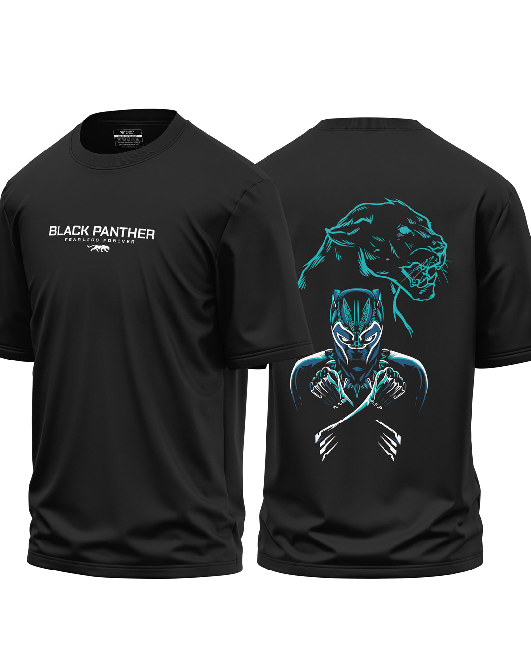 Black Panther Premium Cotton Oversized T-Shirt – Warriorworld