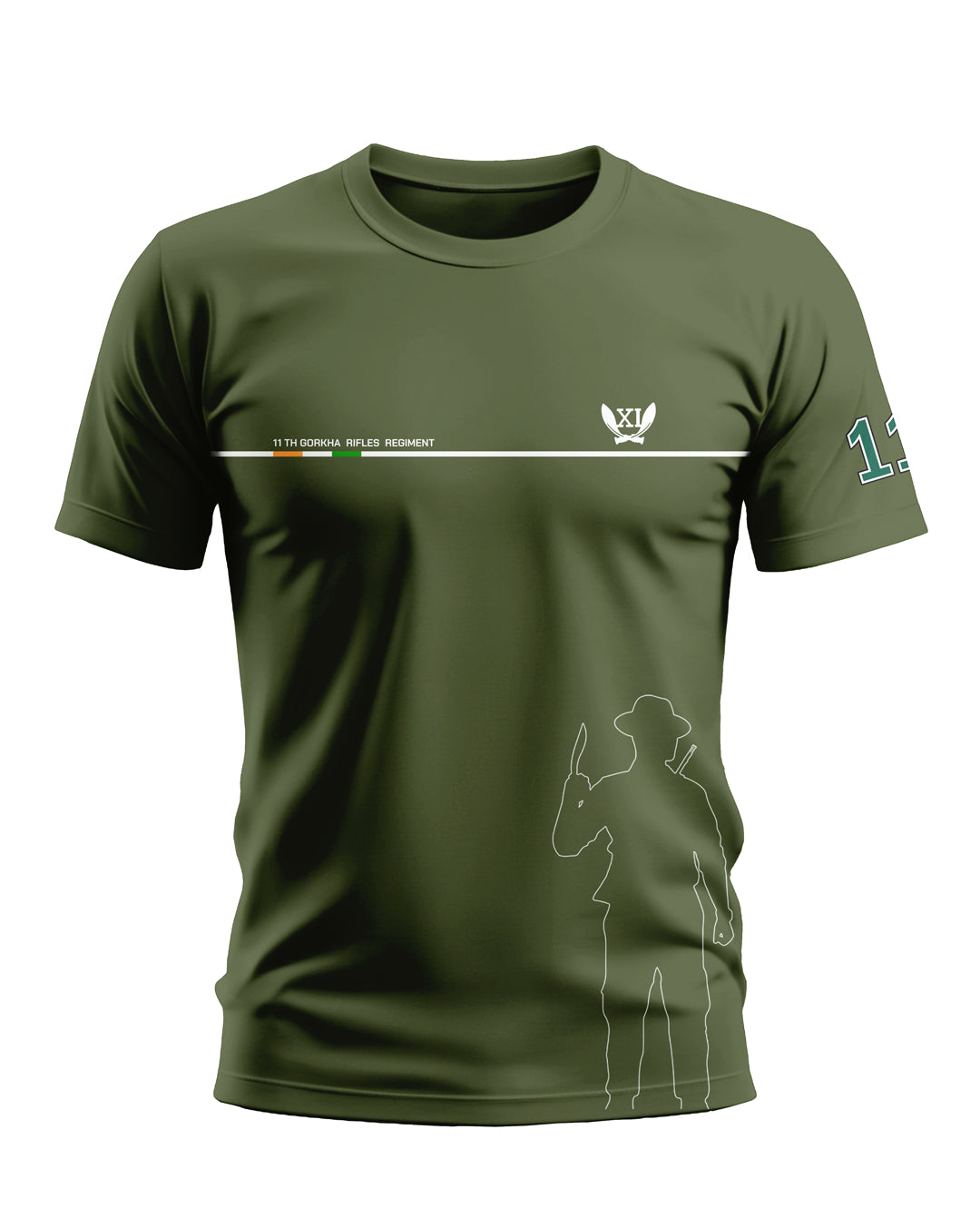 11th Gorkha Rifles Regiment T-shirt