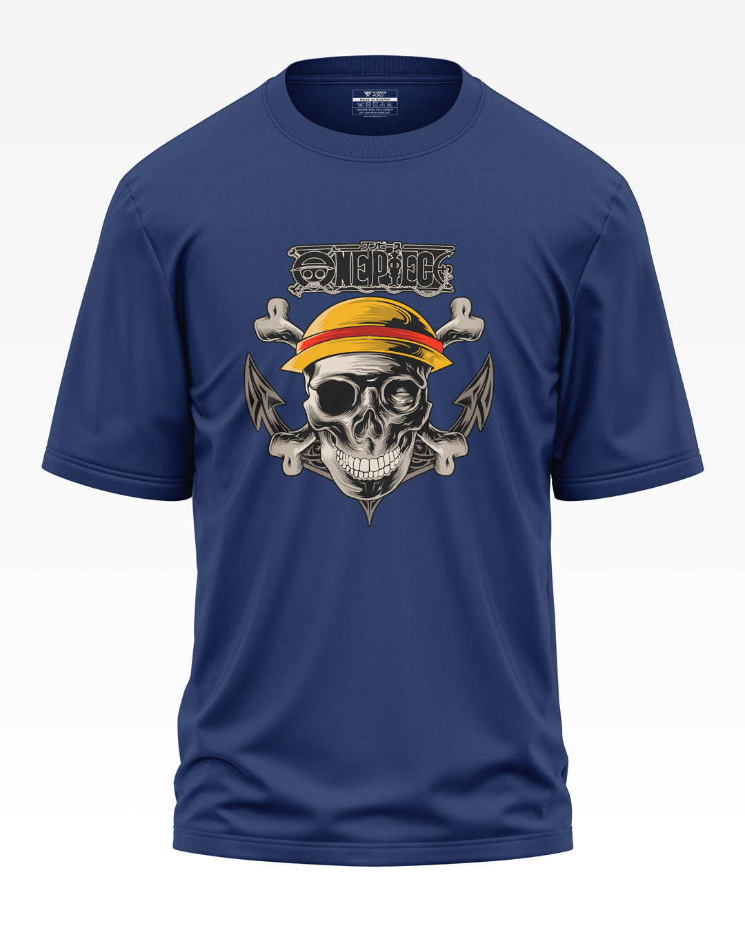 Onepiece Skull Cotton Oversized T-shirt