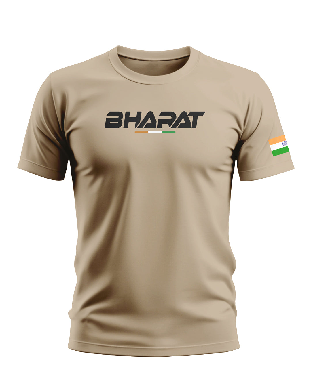 Bharat Tri-colour Soft Cotton T-shirt