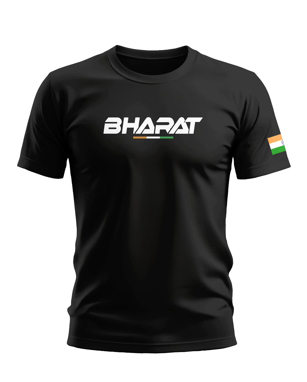 Bharat Tri-colour Soft Cotton T-shirt