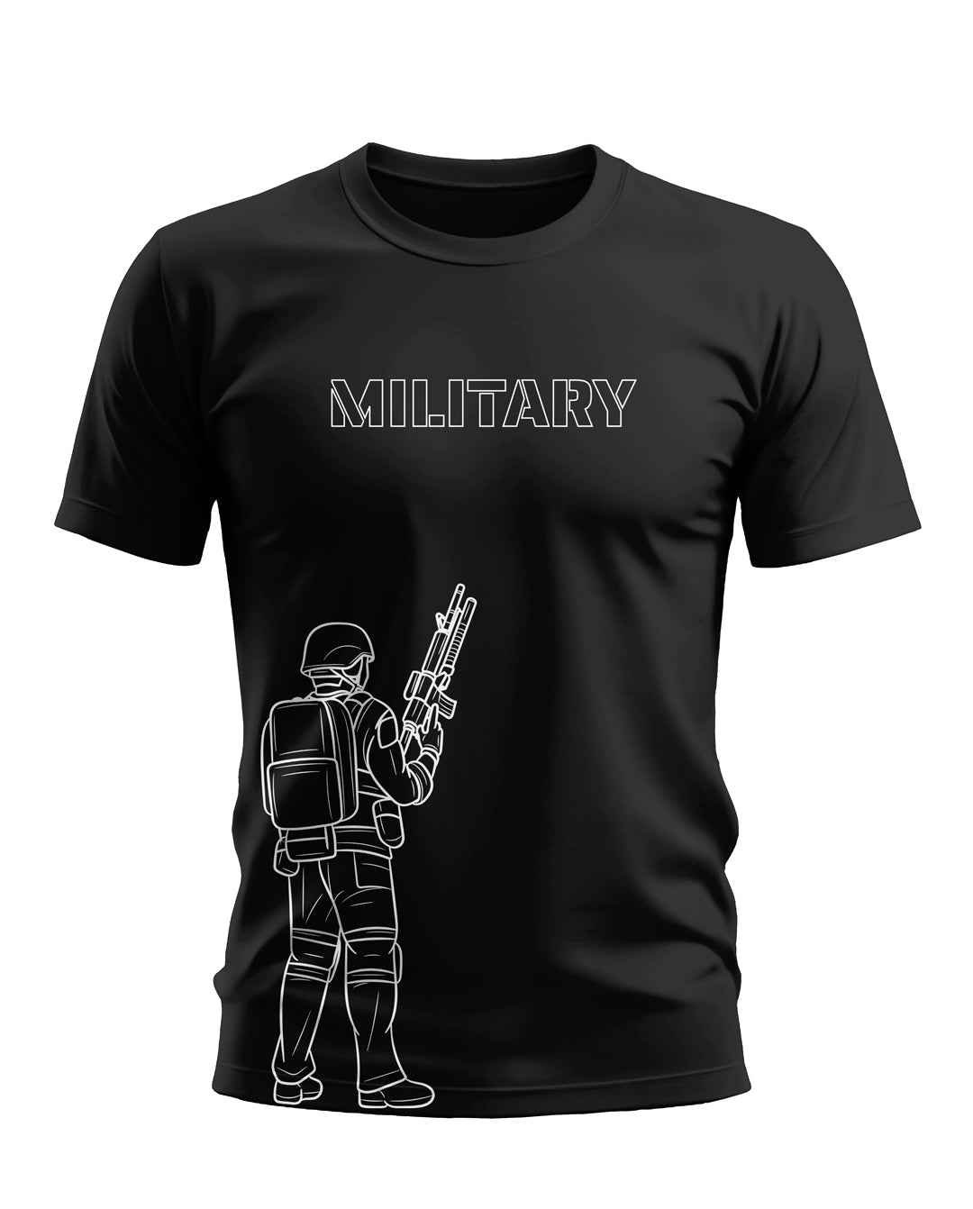 Military Style Designer Soft Cotton T-shirt