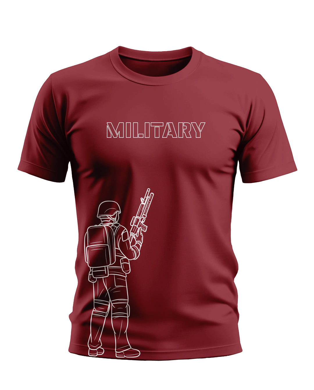 Military Style Designer Soft Cotton T-shirt
