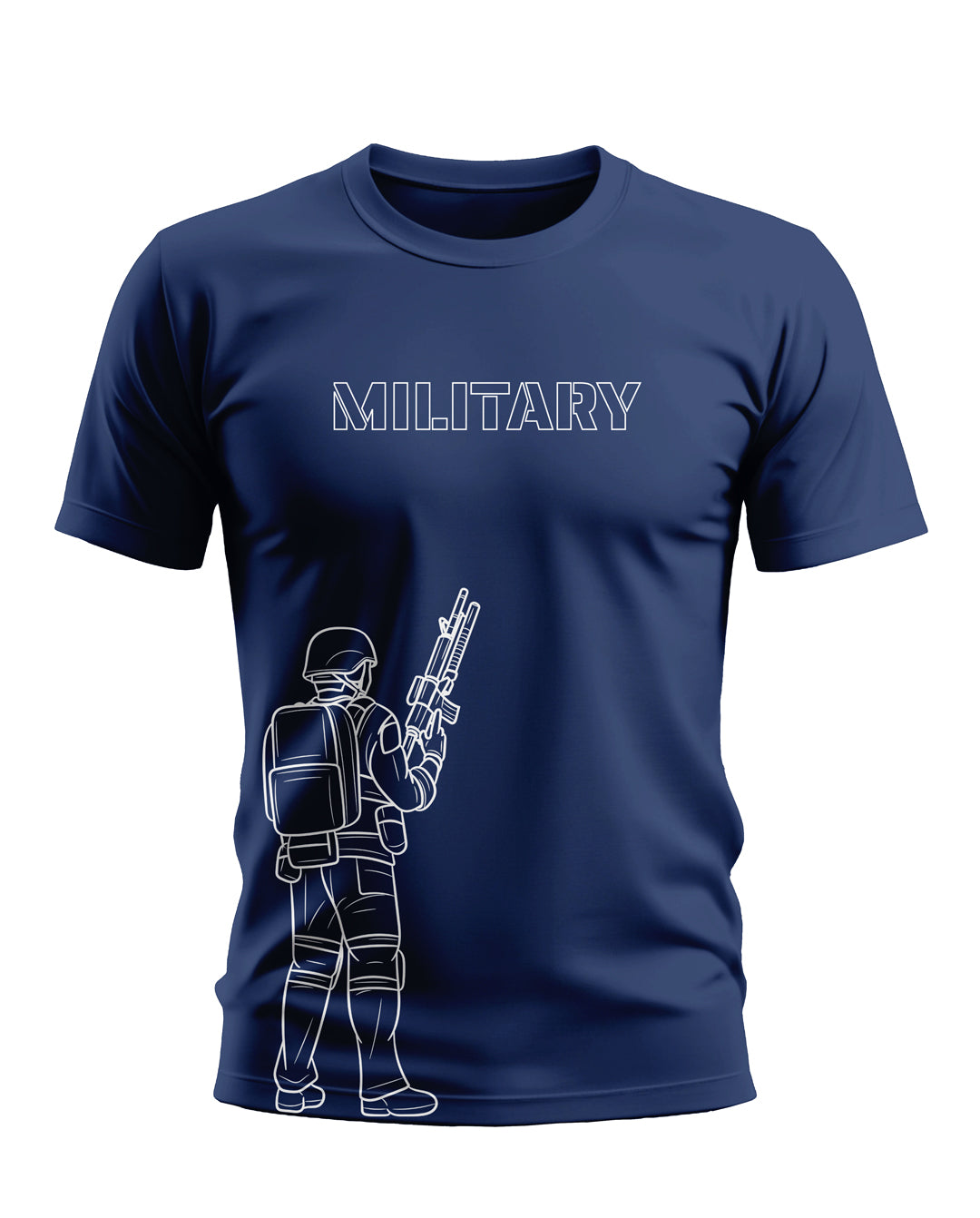 Military Style Designer Soft Cotton T-shirt