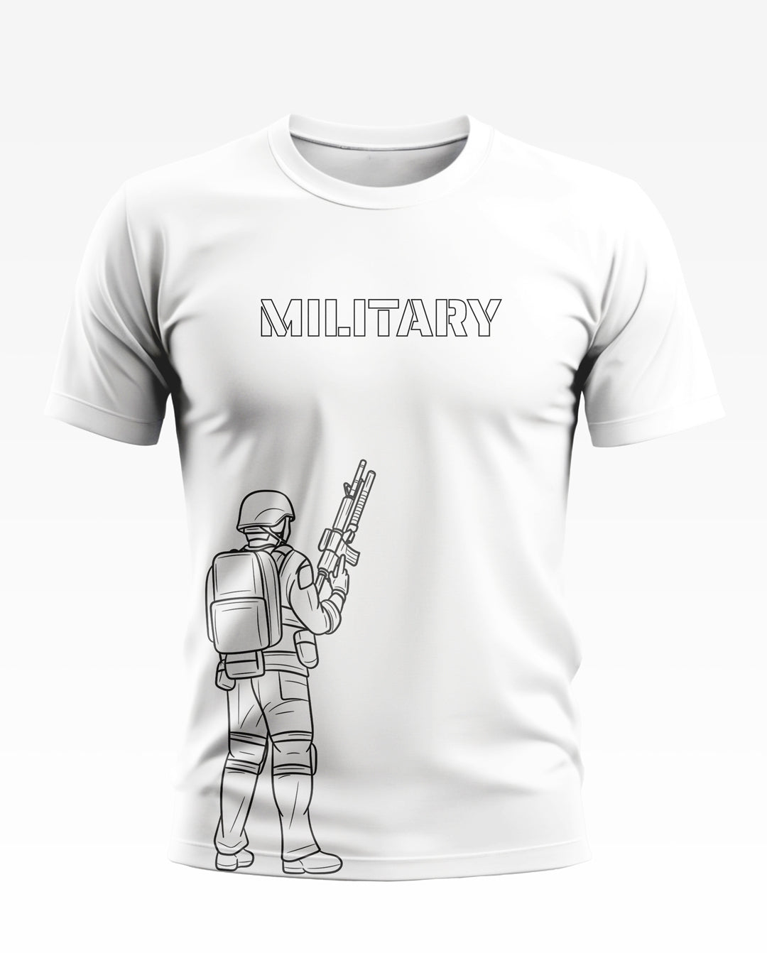 Military Style Designer Soft Cotton T-shirt