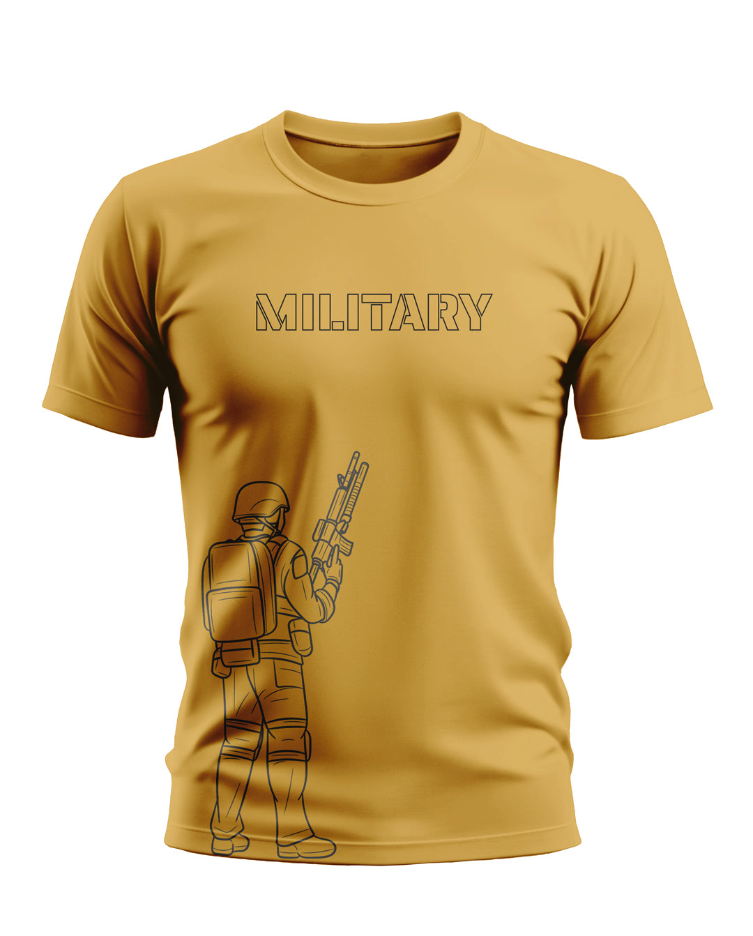 Military Style Designer Soft Cotton T-shirt
