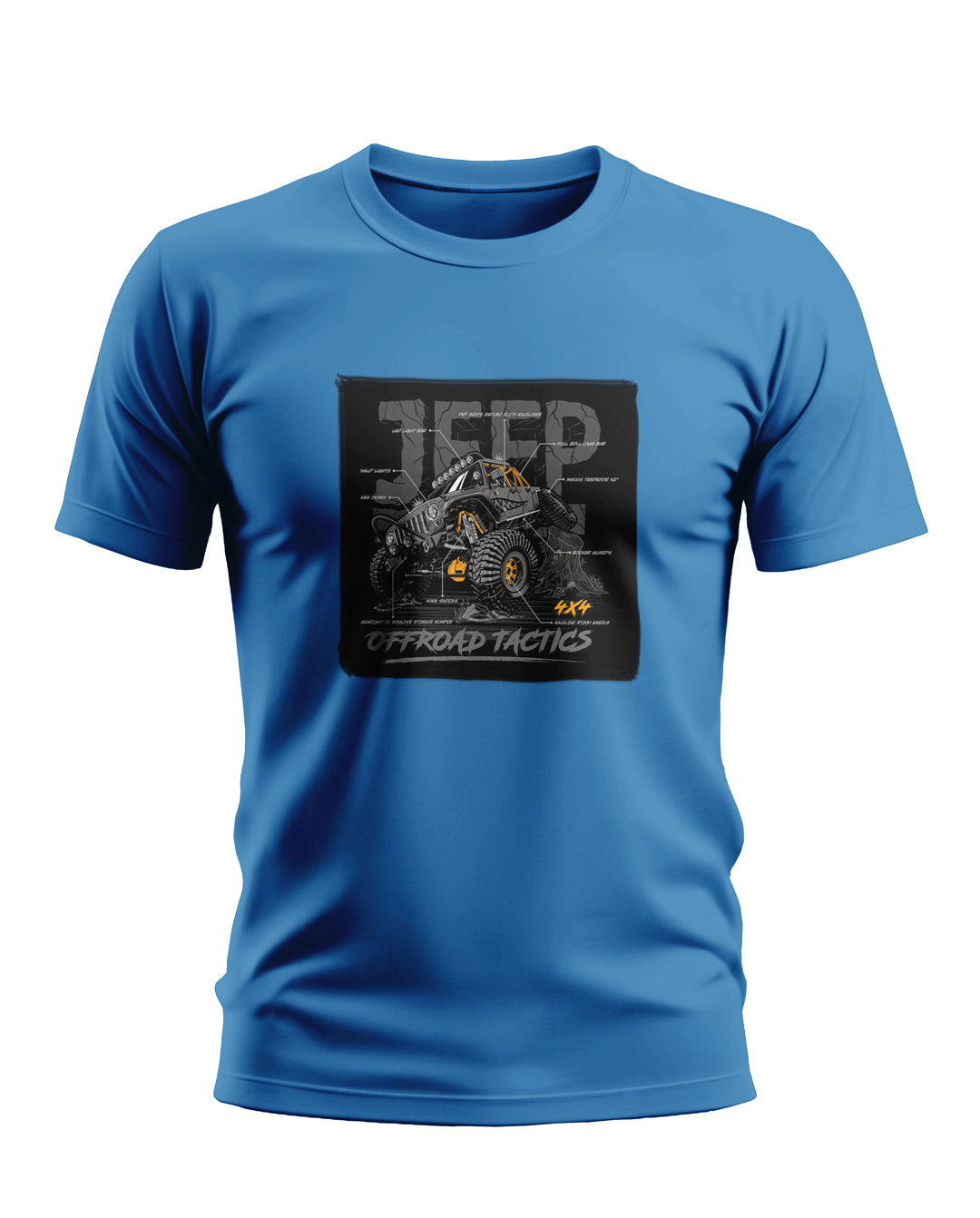 Jeep Off-Road Tactics Soft Cotton T-shirt