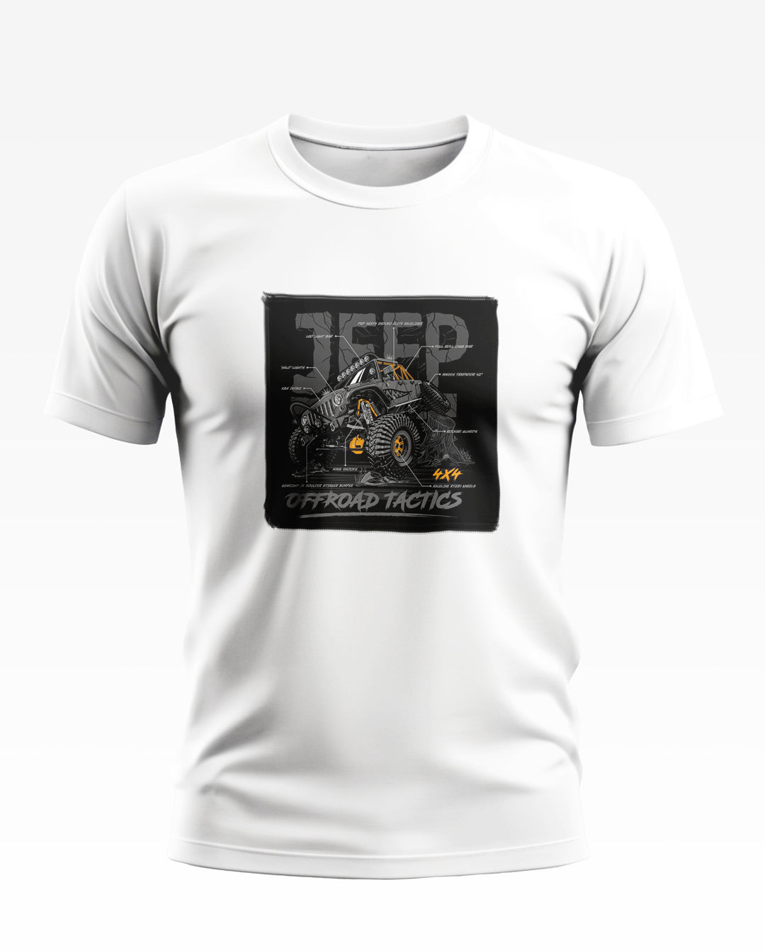 Jeep Off-Road Tactics Soft Cotton T-shirt
