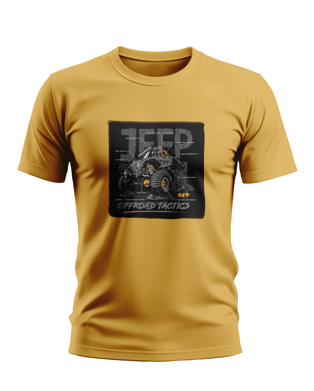 Jeep Off-Road Tactics Soft Cotton T-shirt