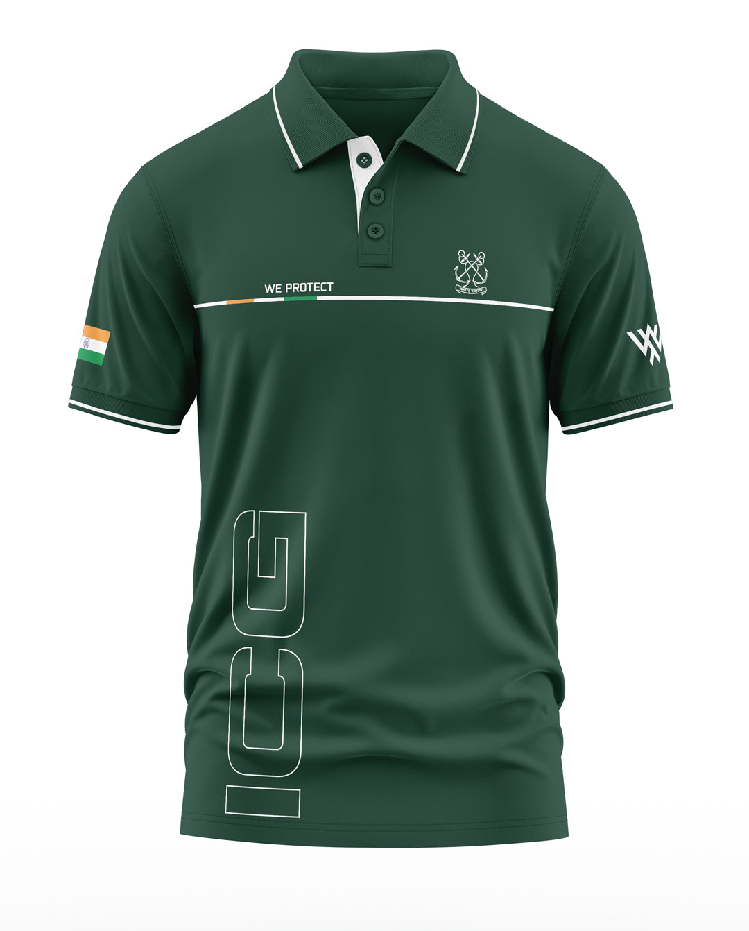 ICG We Protect Polo Collar T-Shirt