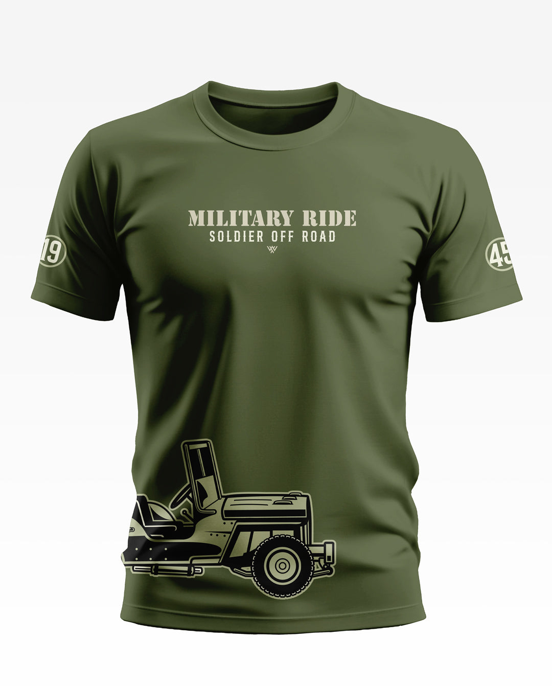 Military Ride Soft Cotton T-shirt