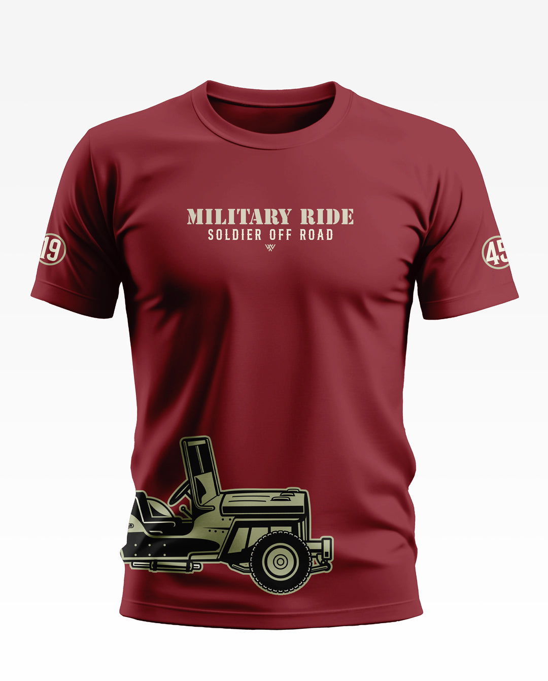 Military Ride Soft Cotton T-shirt