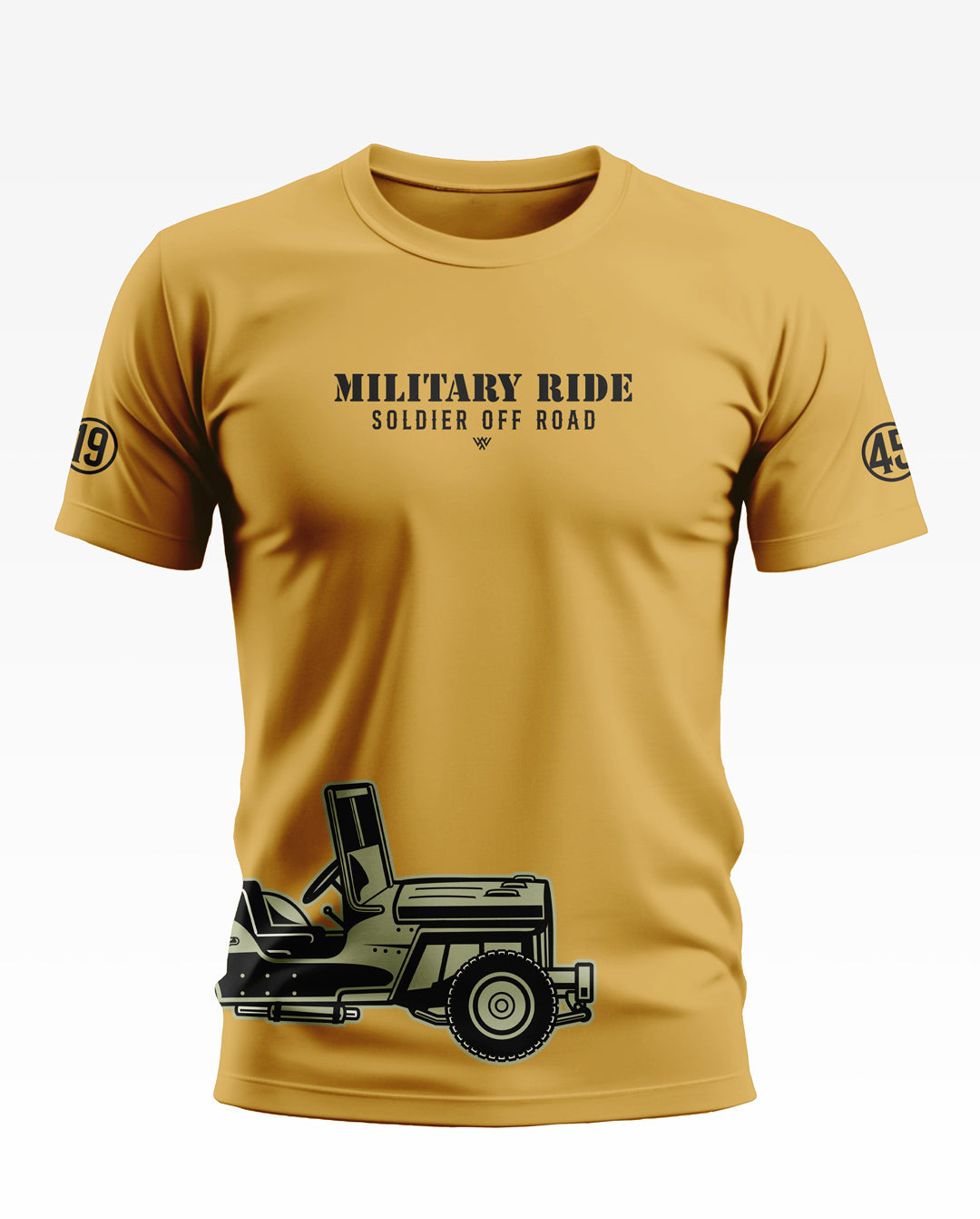 Military Ride Soft Cotton T-shirt