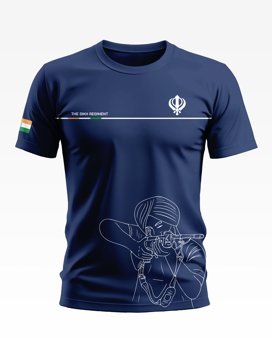 Sikh Regiment Soft Cotton T-shirt