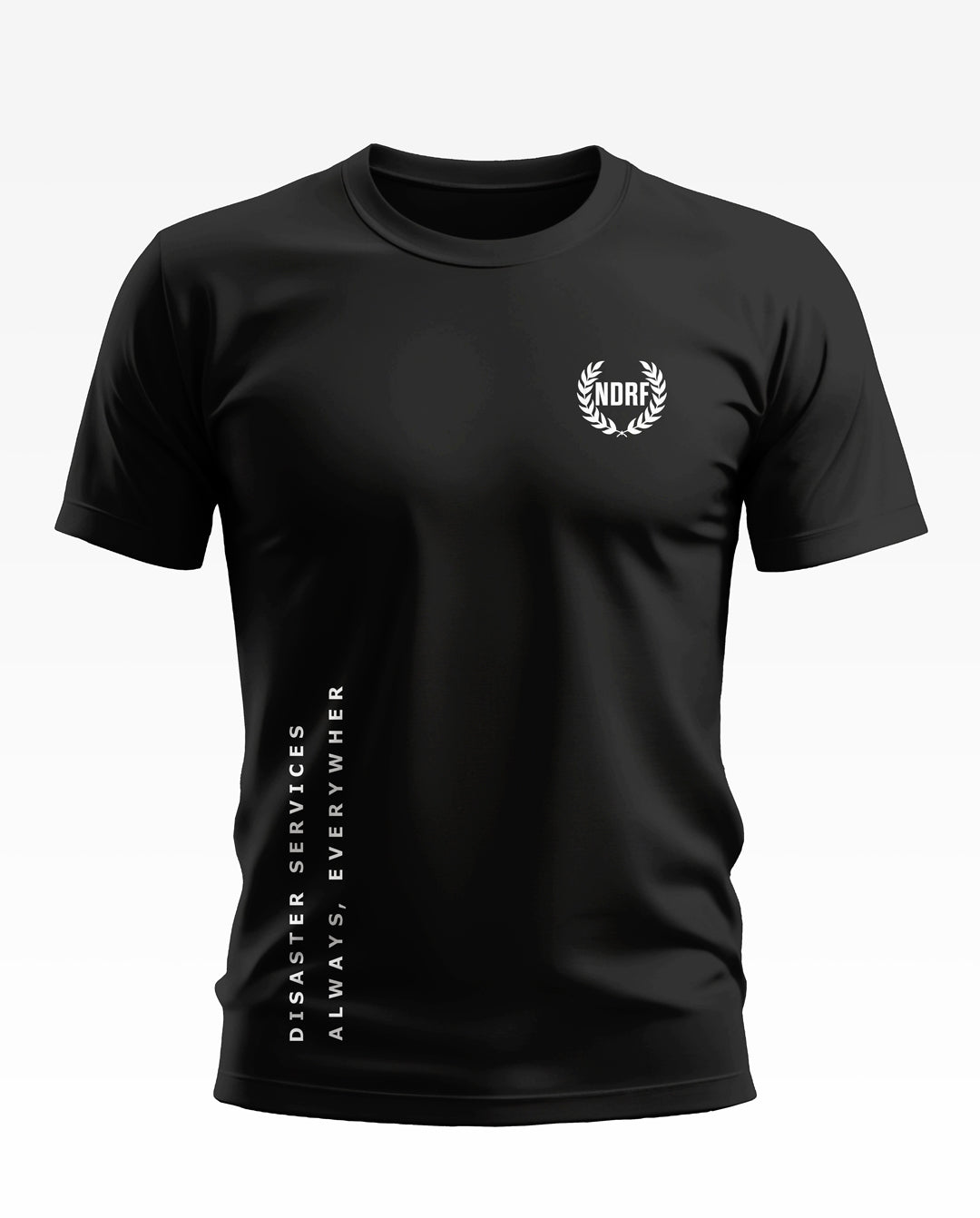 NDRF Solid Soft Cotton T-shirt