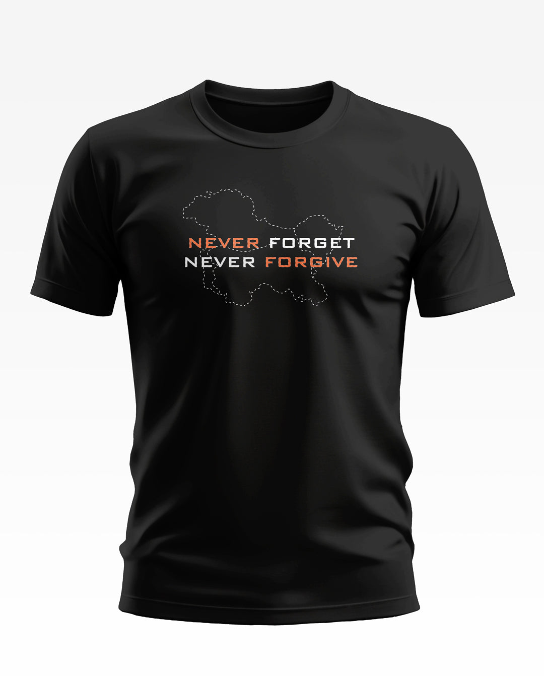 New Never forgat Never Forgive Soft Cotton T-shirt