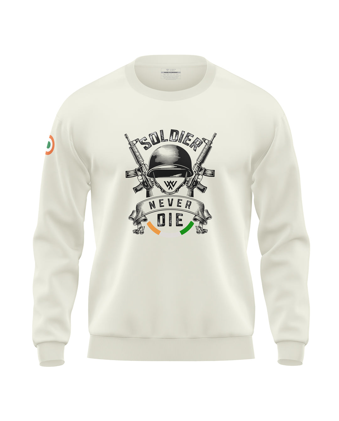 Soldier Never Die Soft Cotton Sweatshirt