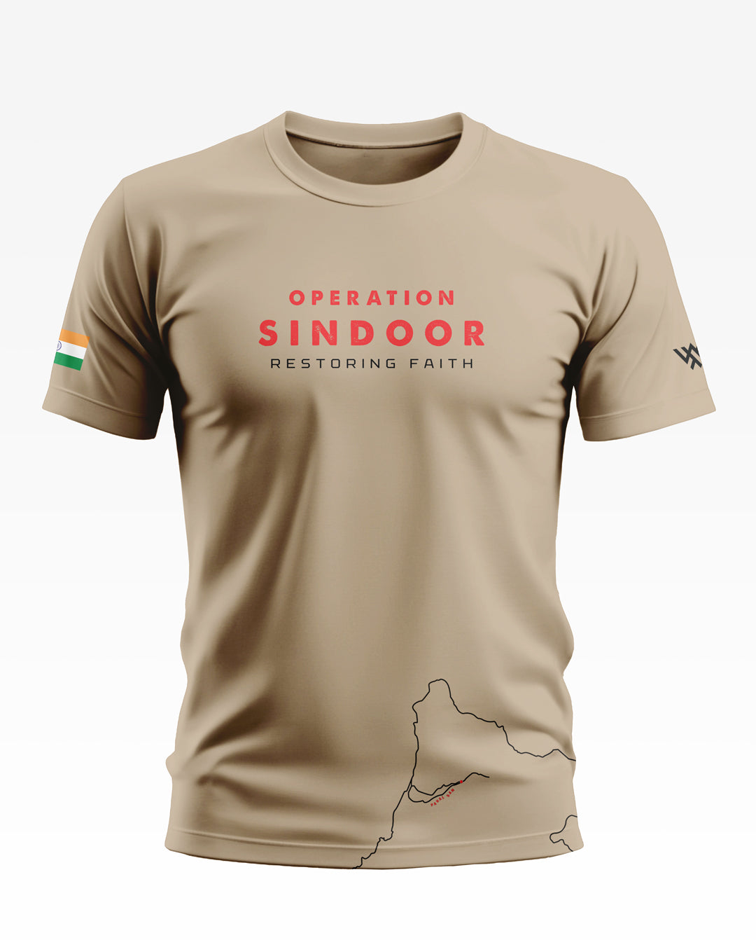 Op. Sindoor Restoring Faith Soft Cotton T-shirt