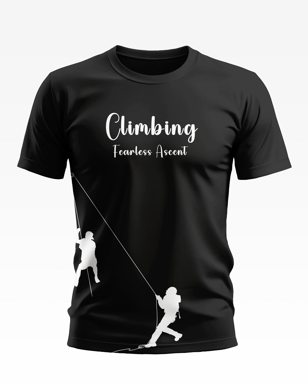 Climbing Fearless Ascent Soft Cotton T-shirt