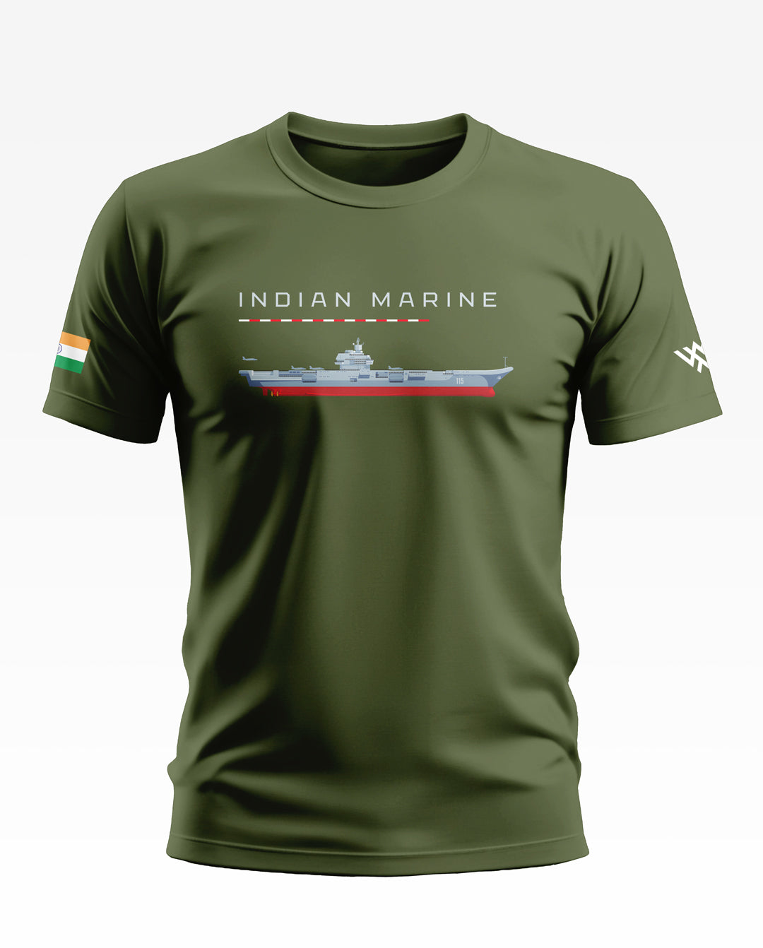 Indian Marine Soft Cotton T-shirt
