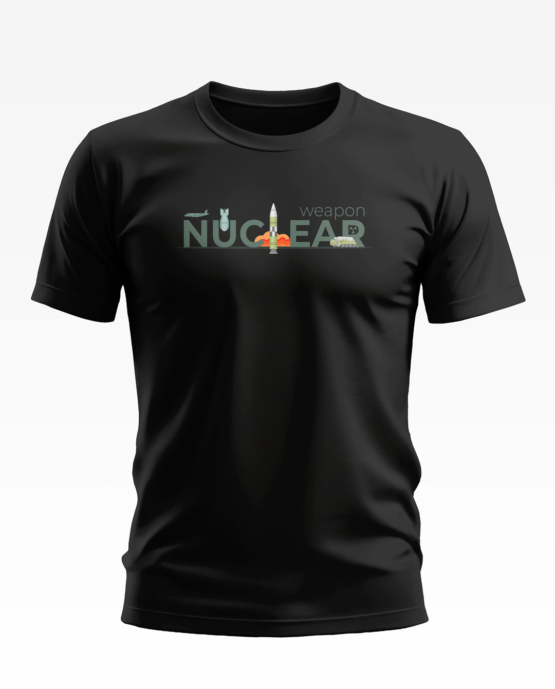Nuclear Weapon Soft Cotton T-shirt