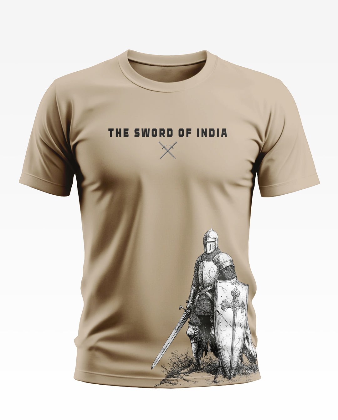 The Sword Of India Soft Cotton T-shirt