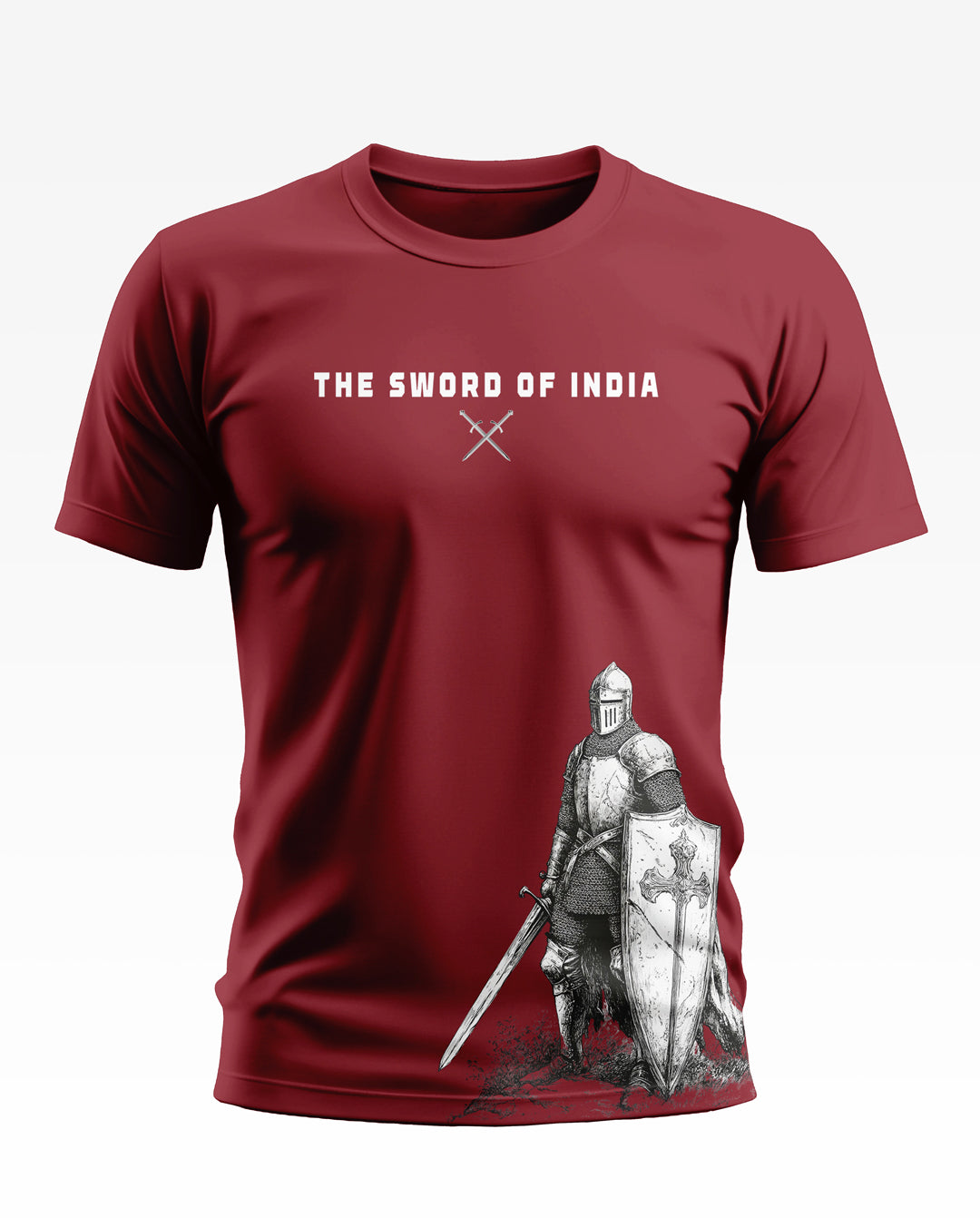 The Sword Of India Soft Cotton T-shirt