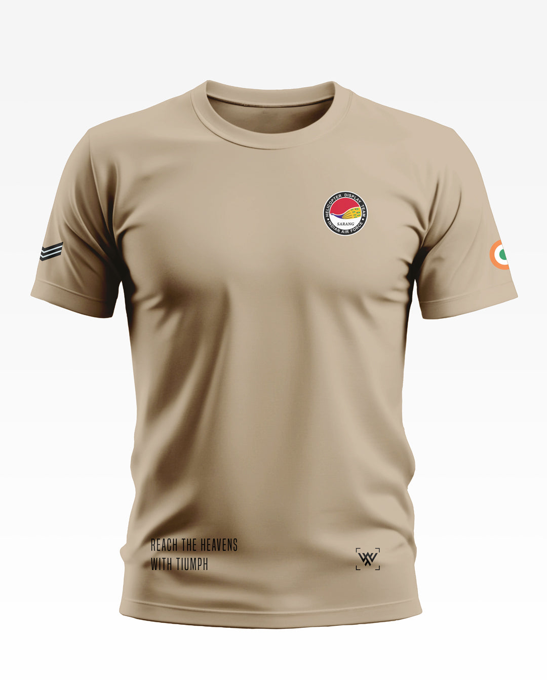 Helicopter Display Soft Cotton T-shirt