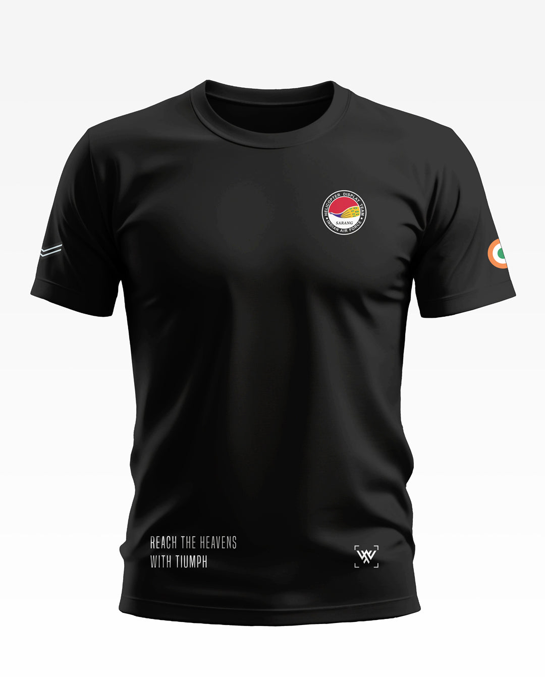 Helicopter Display Soft Cotton T-shirt