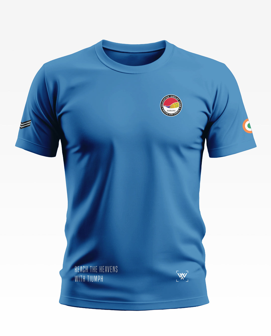 Helicopter Display Soft Cotton T-shirt