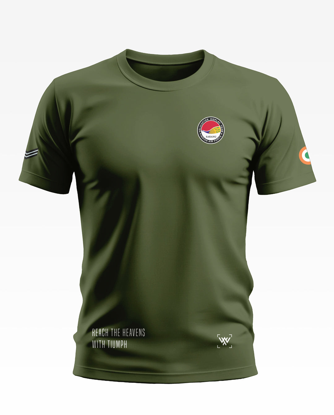 Helicopter Display Soft Cotton T-shirt