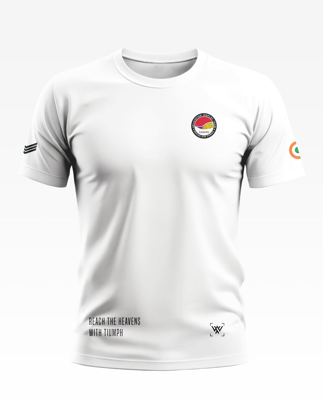 Helicopter Display Soft Cotton T-shirt