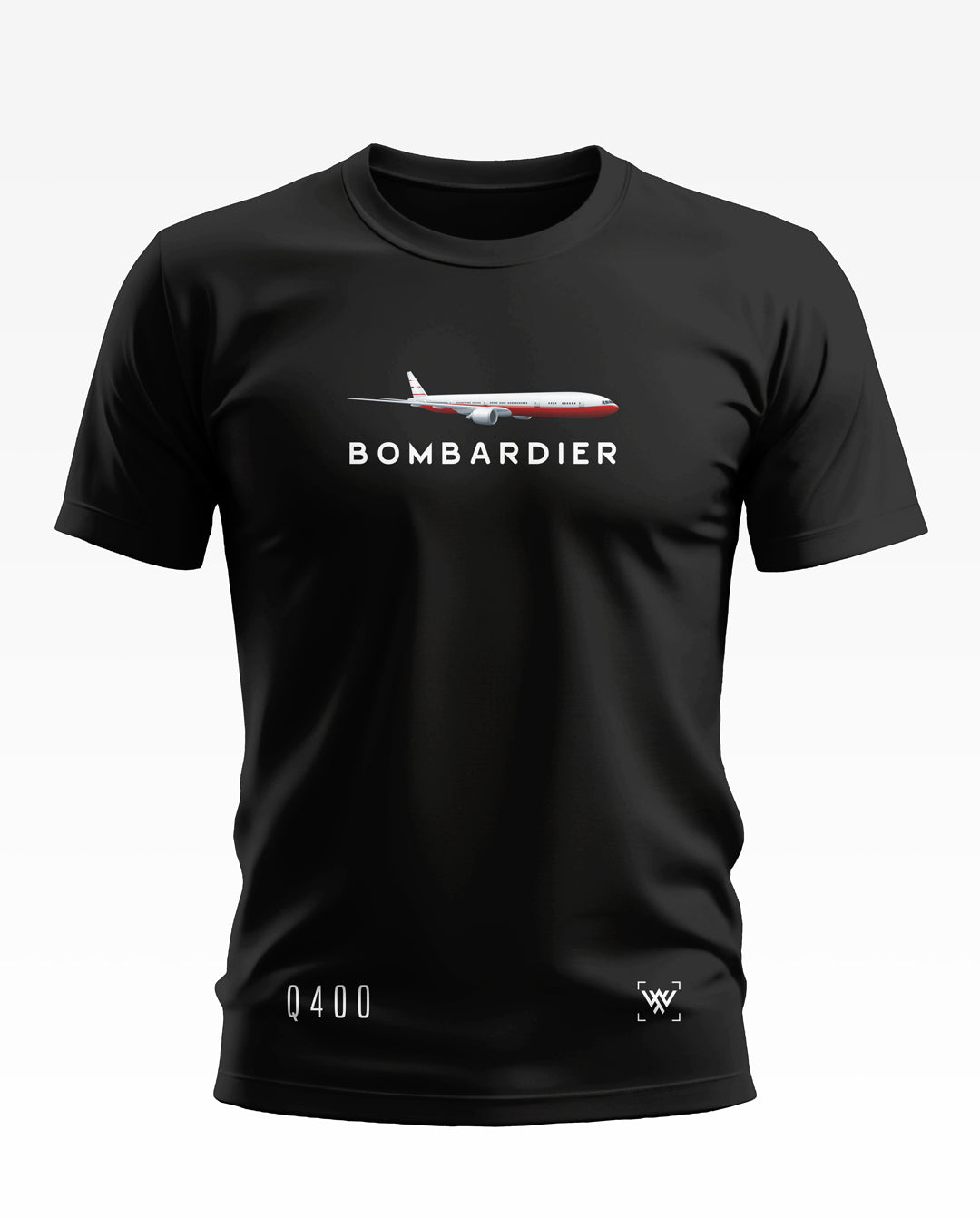 Bombardier Q400 Soft Cotton T-shirt