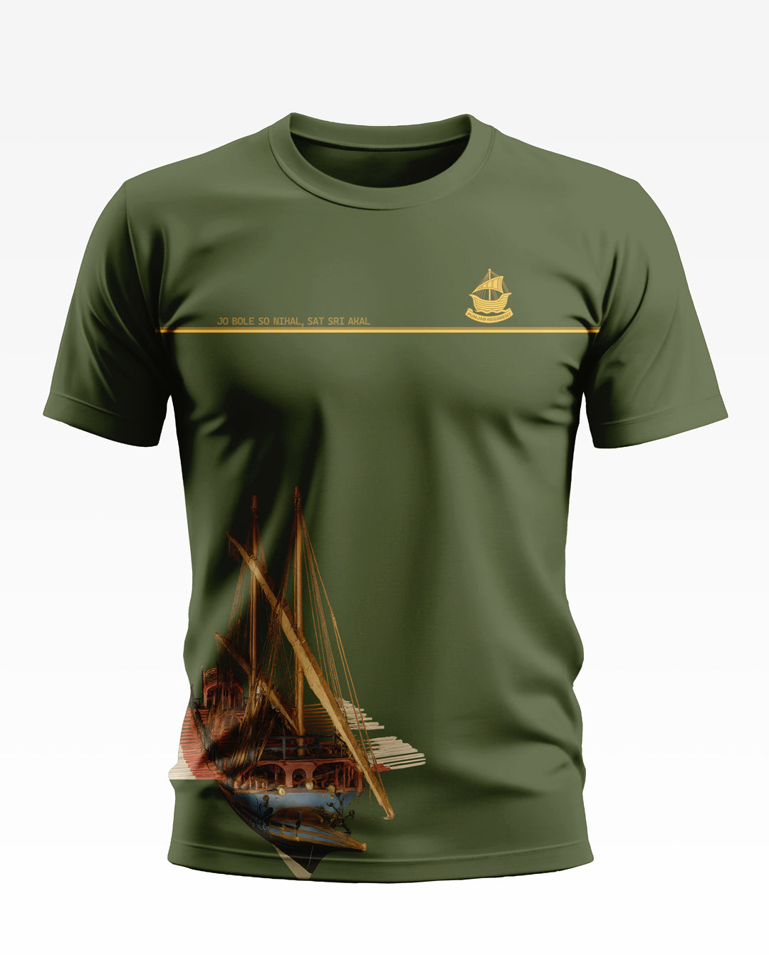 Jo Bole So Nihal, Sat Sri Akal Soft Cotton T-shirt