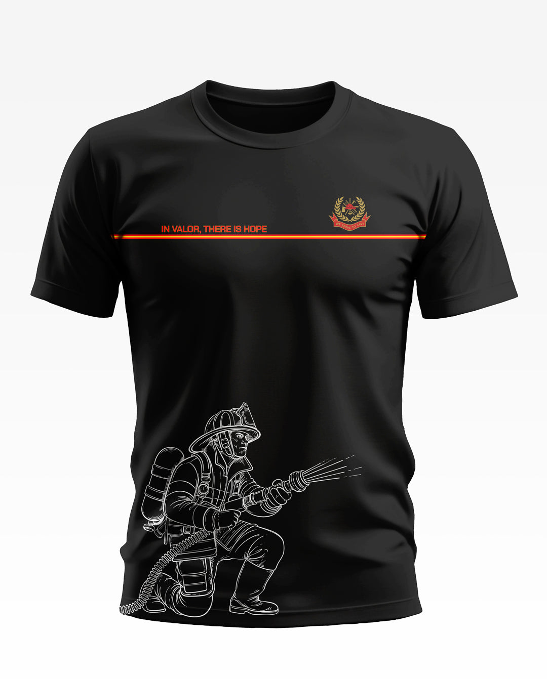 In Valor There Is Hope Soft Cotton T-shirt