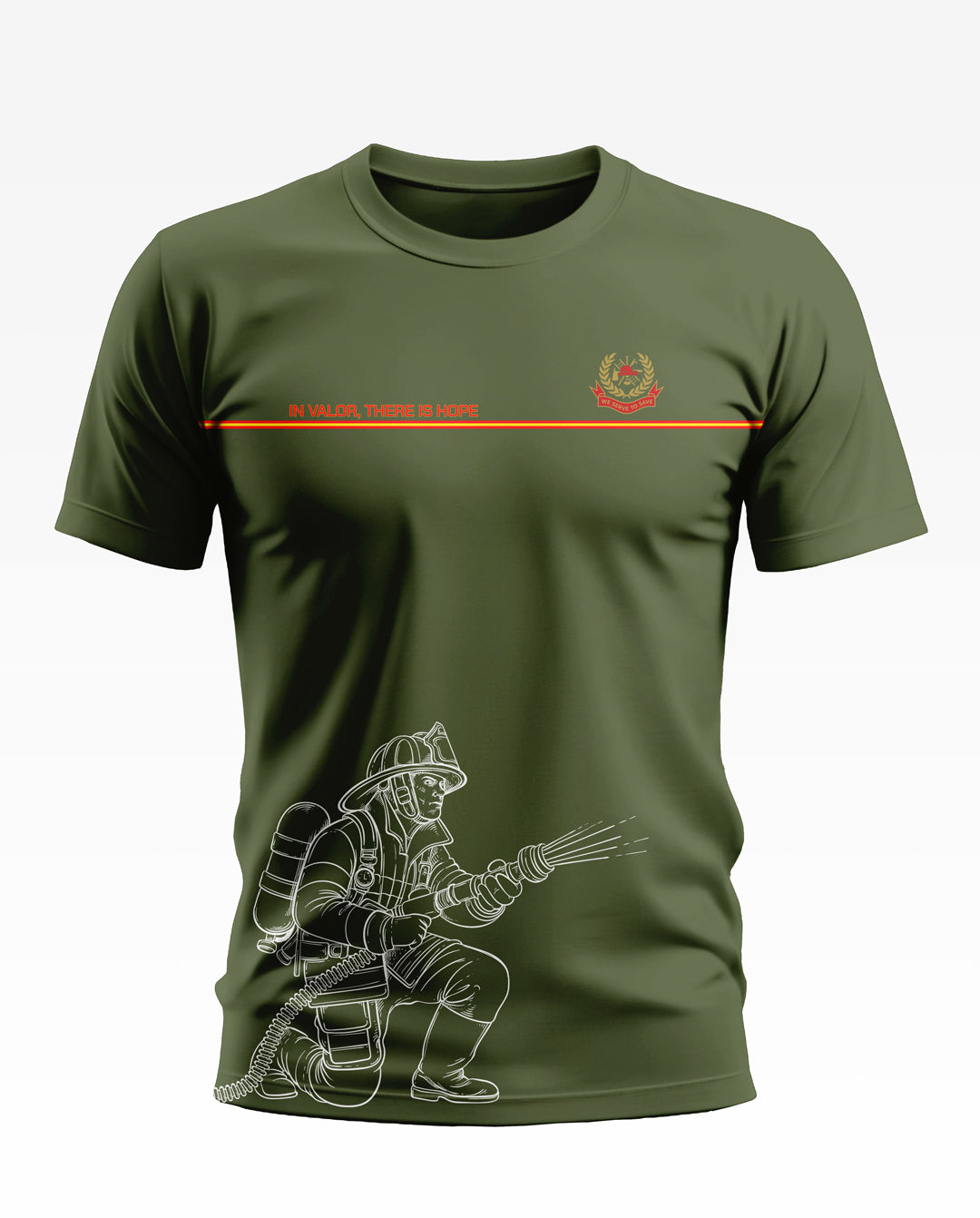 In Valor There Is Hope Soft Cotton T-shirt