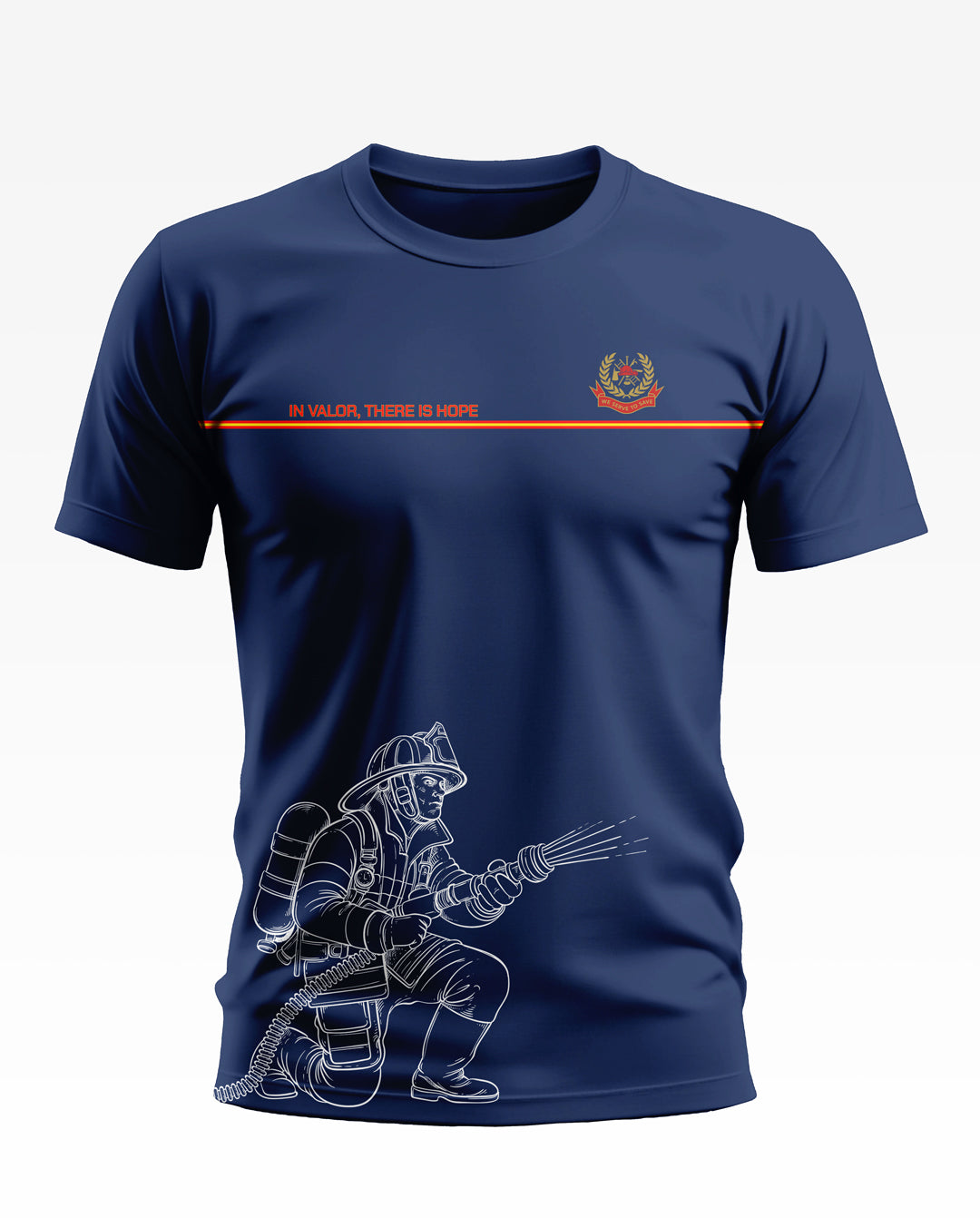 In Valor There Is Hope Soft Cotton T-shirt