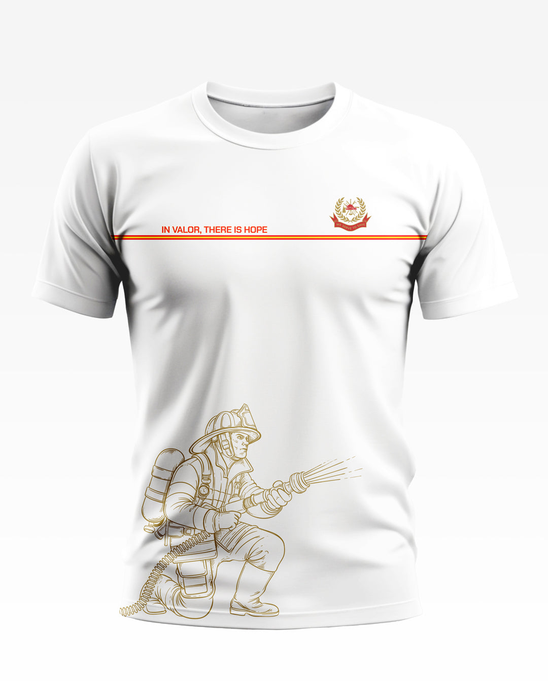 In Valor There Is Hope Soft Cotton T-shirt