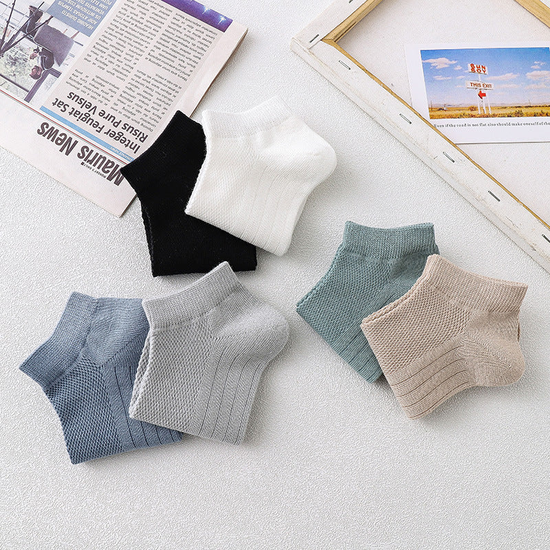 6-Pair Solid Color Socks Combo – LightStep Edition