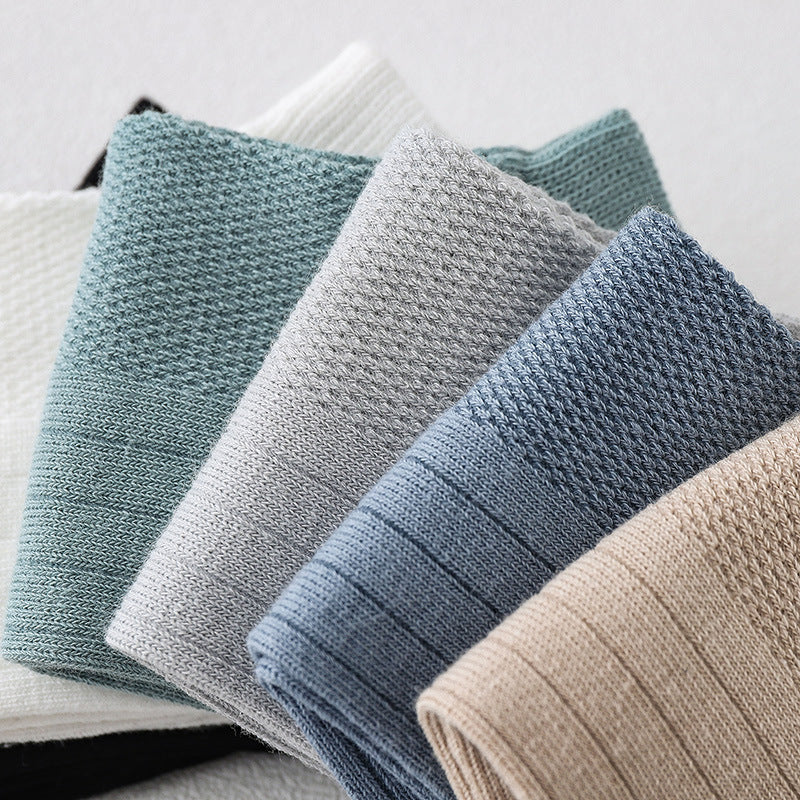 6-Pair Solid Color Socks Combo – LightStep Edition