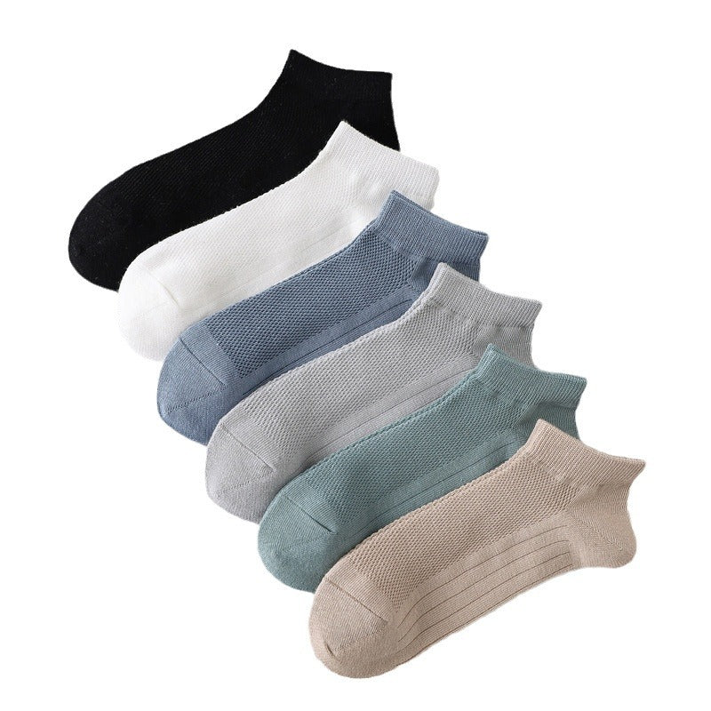 6-Pair Solid Color Socks Combo – LightStep Edition