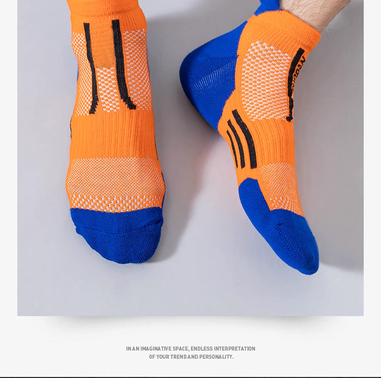 5-Pair Solid Color Socks Combo – Sport Edition