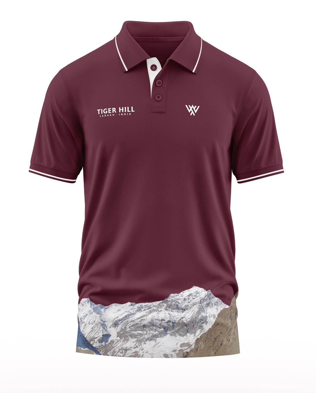 Tiger Hill Polo Collar T-Shirt