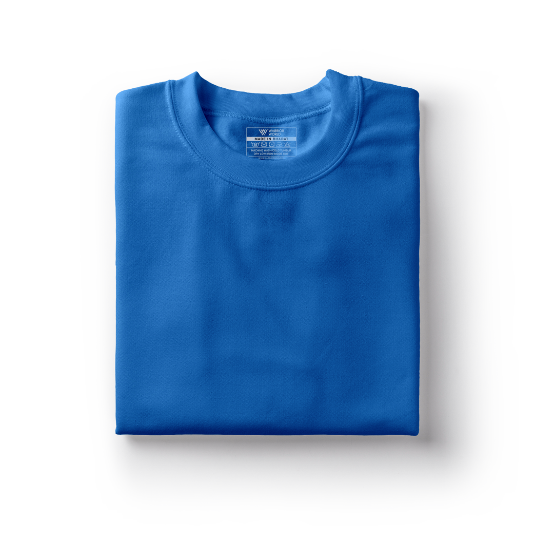 Pick Any 3 - Plain Round Neck Cotton T-shirt Combo