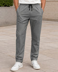 Grey Solid Pyjamas Pants For Men