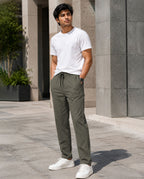 Khakhi Solid Pyjamas Pants For Men