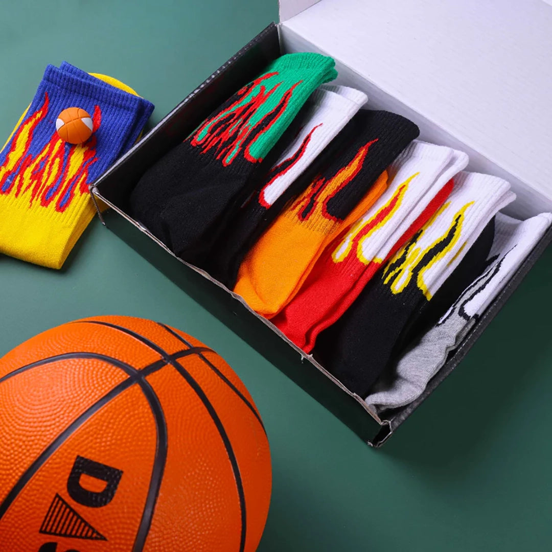 7-Pair Fire Edition Full Socks Combo
