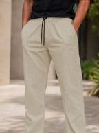 Sand Solid Pyjamas Pants For Men