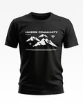 Hikers Community Pixel Peaks Soft Cotton T-shirt